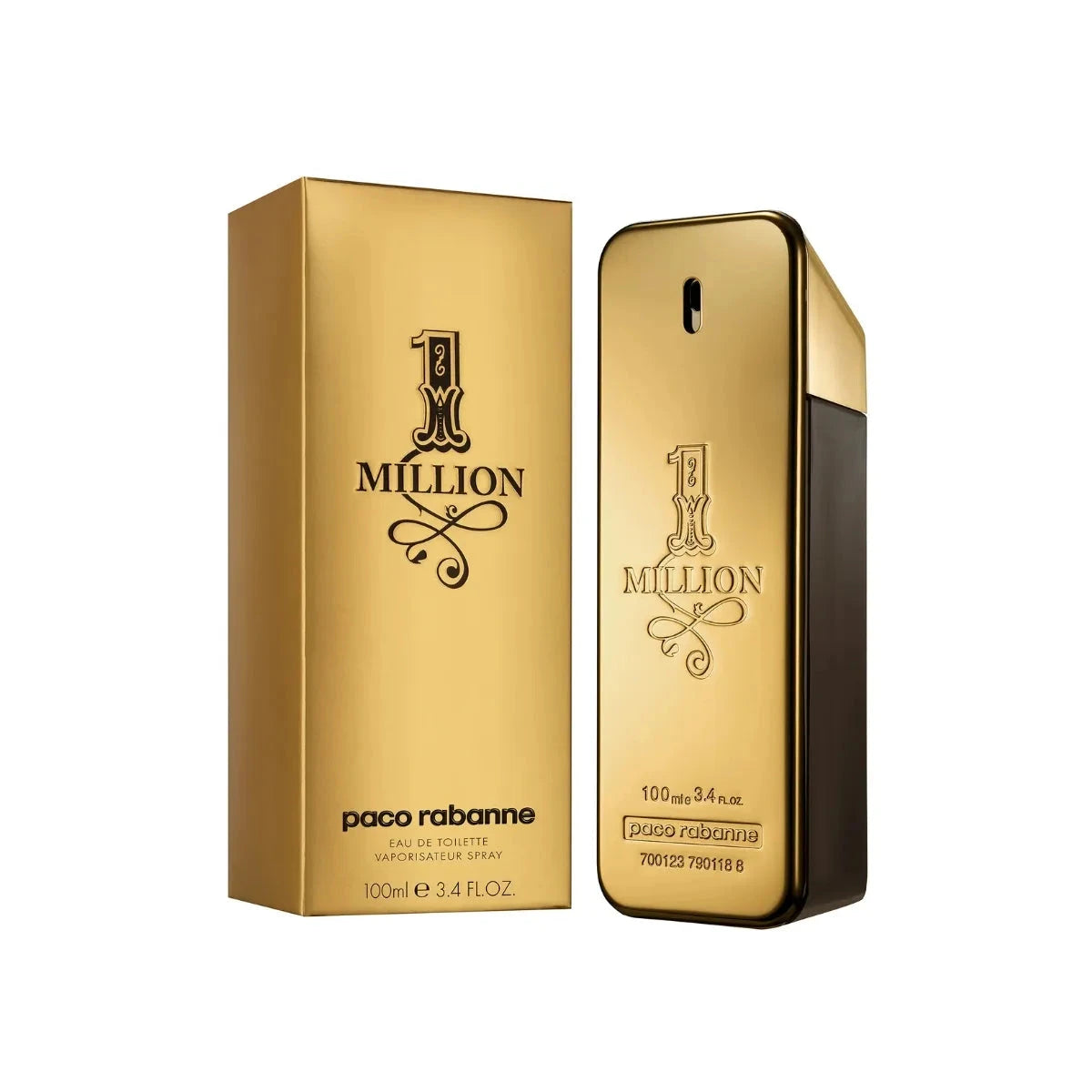 Paco Rabanne 1 Million Eau de Toilette 100ml Men's Perfume Mystique Aura