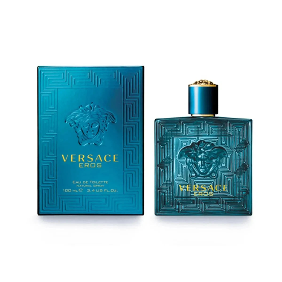 Versace Eros Eau de Toilette 100ml Men's Perfume Mystique Aura