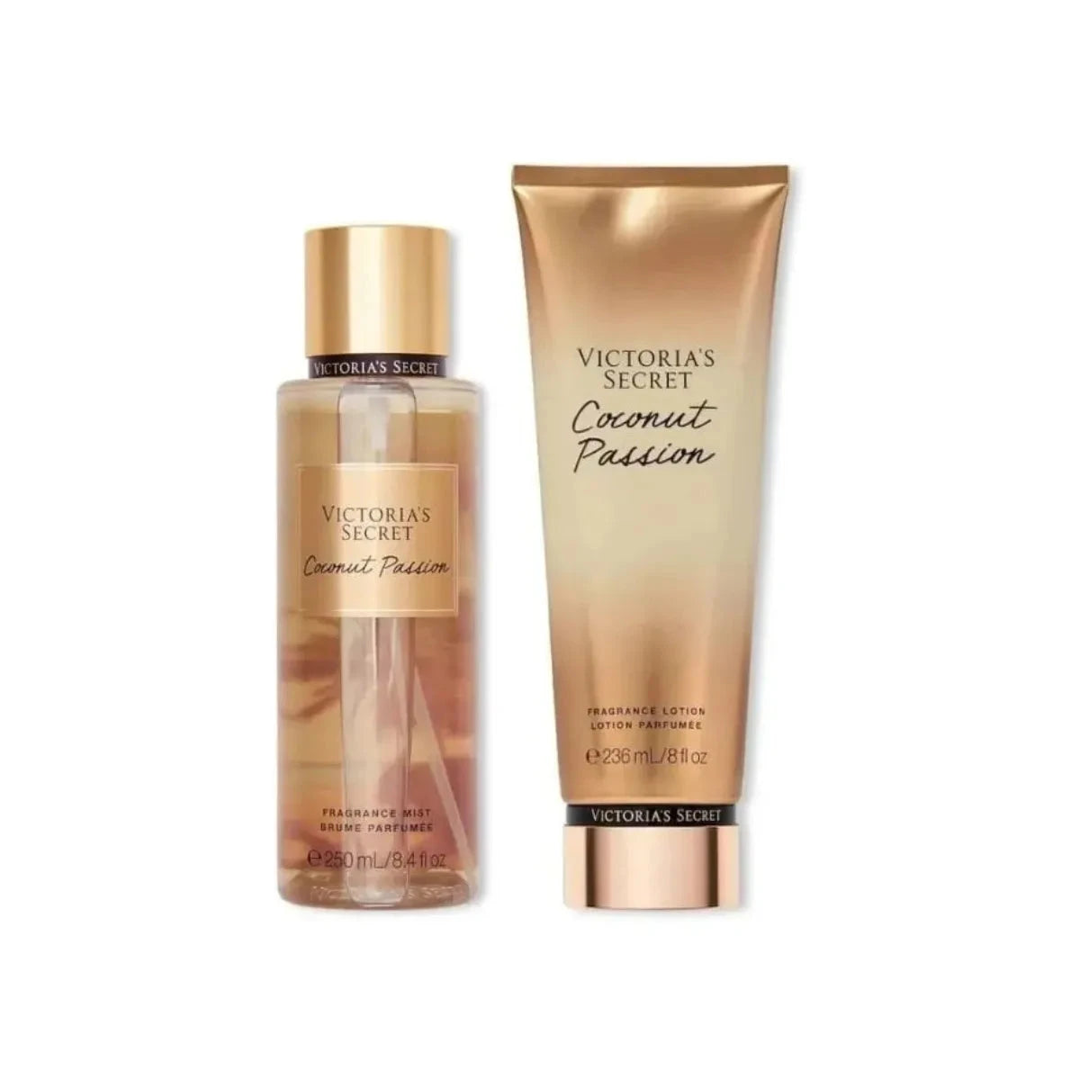 Victoria’s Secret Coconut Passion Duo – Mist 250ml + Lotion 236ml Perfume Set Mystique Aura