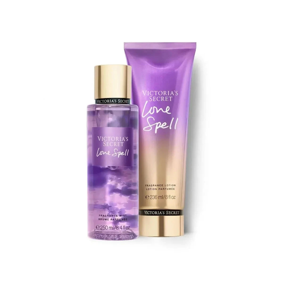 Victoria’s Secret Love Spell Duo – Mist 250ml + Lotion 236ml Perfume Set Mystique Aura